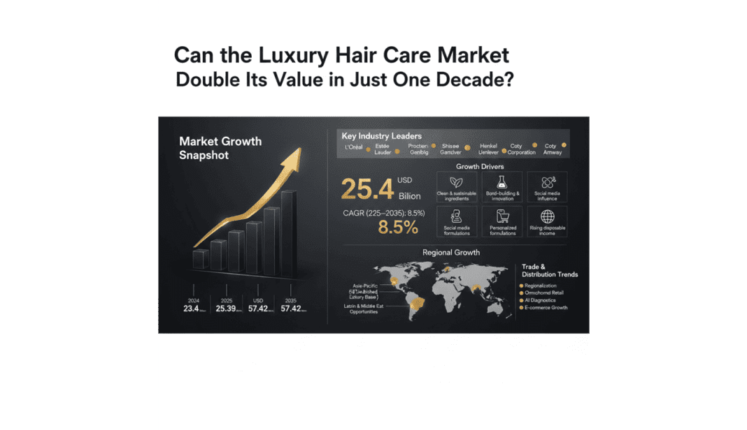 Luxury Hair Care Market Set to Hit 57.42B by 2035 Amid Global Tensions